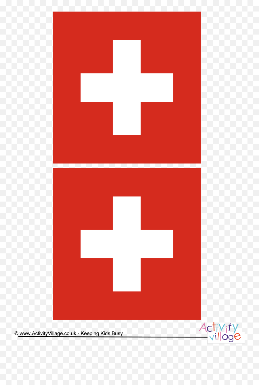 Switzerland Flag - Switzerland And Sweden On Map Png,Switzerland Flag Png