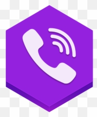 Viber Png Transparent - Logo Phone Receiver