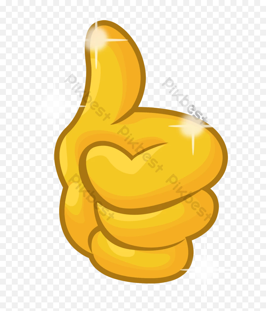 Yellow Like Icon Free Png Transparent - Sign Language,Like Icon Png