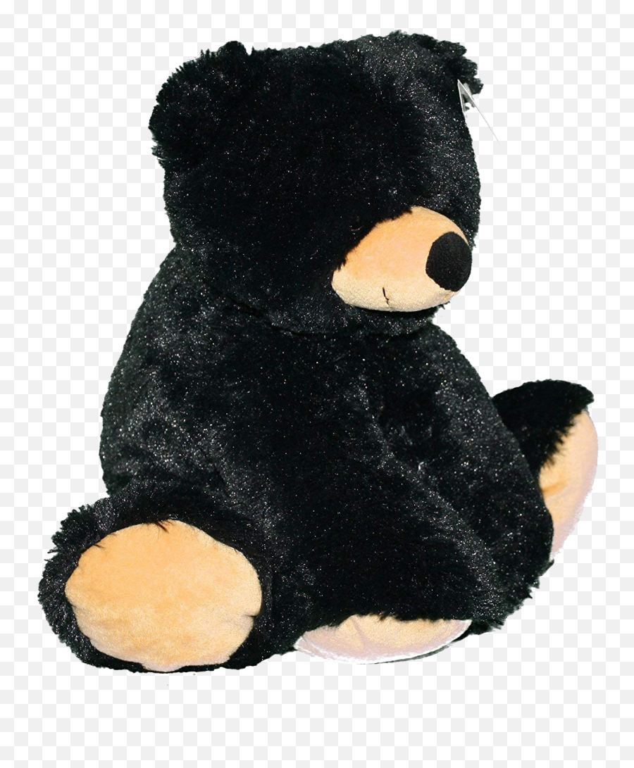 Loveable Black Bear Plush Toy - Black Clr Teddy Bear Png,Black Bear Png