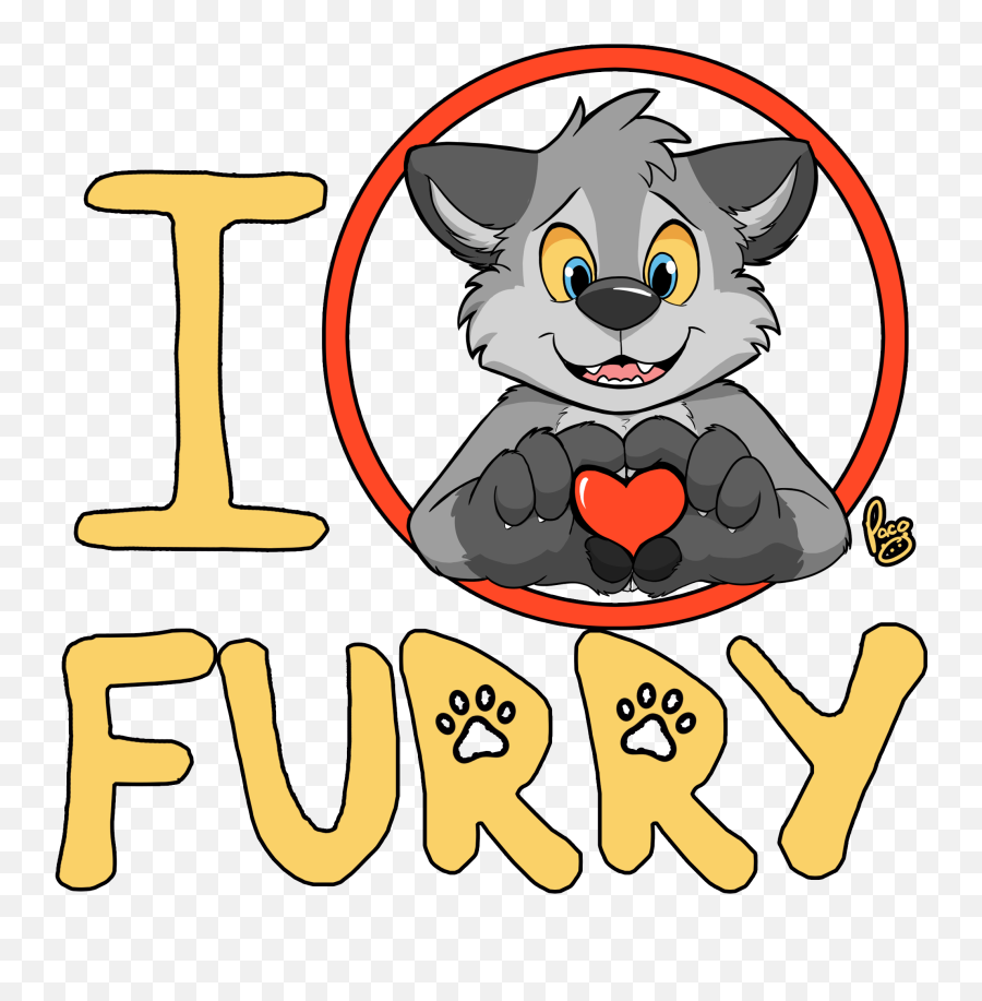 Cute Love Furry Png Image - Love Furry Png,Furry Png