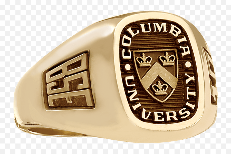 Columbia University Mens Diplomat Ring - Solid Png,Columbia University Logo Png
