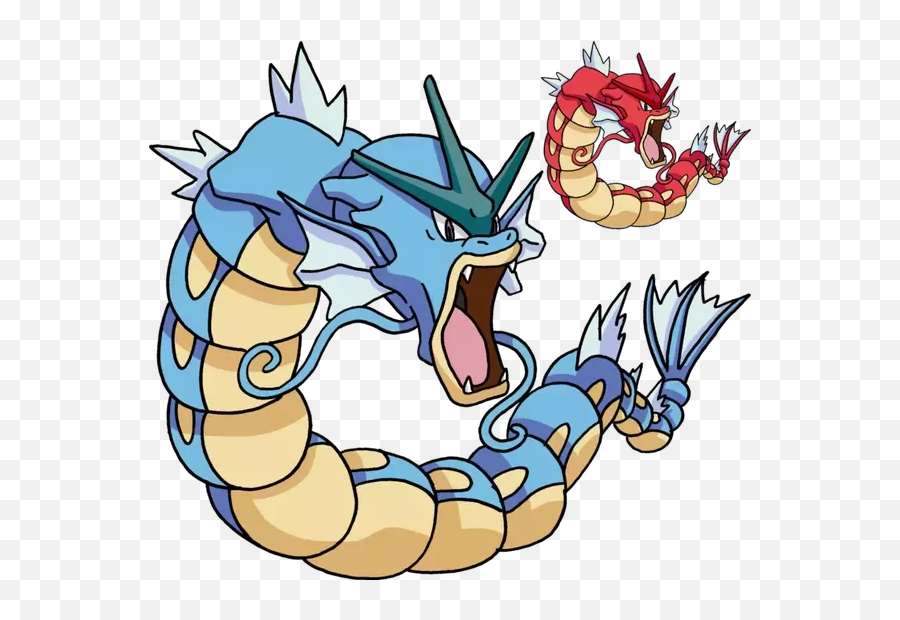 Why Does Gyarados Look So Mad - Quora Gyarados Red And Blue Png,Magikarp Transparent