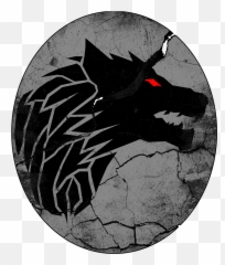 Wolf Skull Png - Red Wolf Emblem,Wolf Skull Png