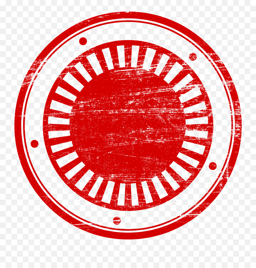 Red Empty Stamp Vector Transparent - Yes Stamp Png,Red Circle Logo