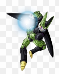Dragon Ball Z Perfect Cell Kamehameha - Dragon Ball Z Cell Transparent Png,Perfect Cell Png