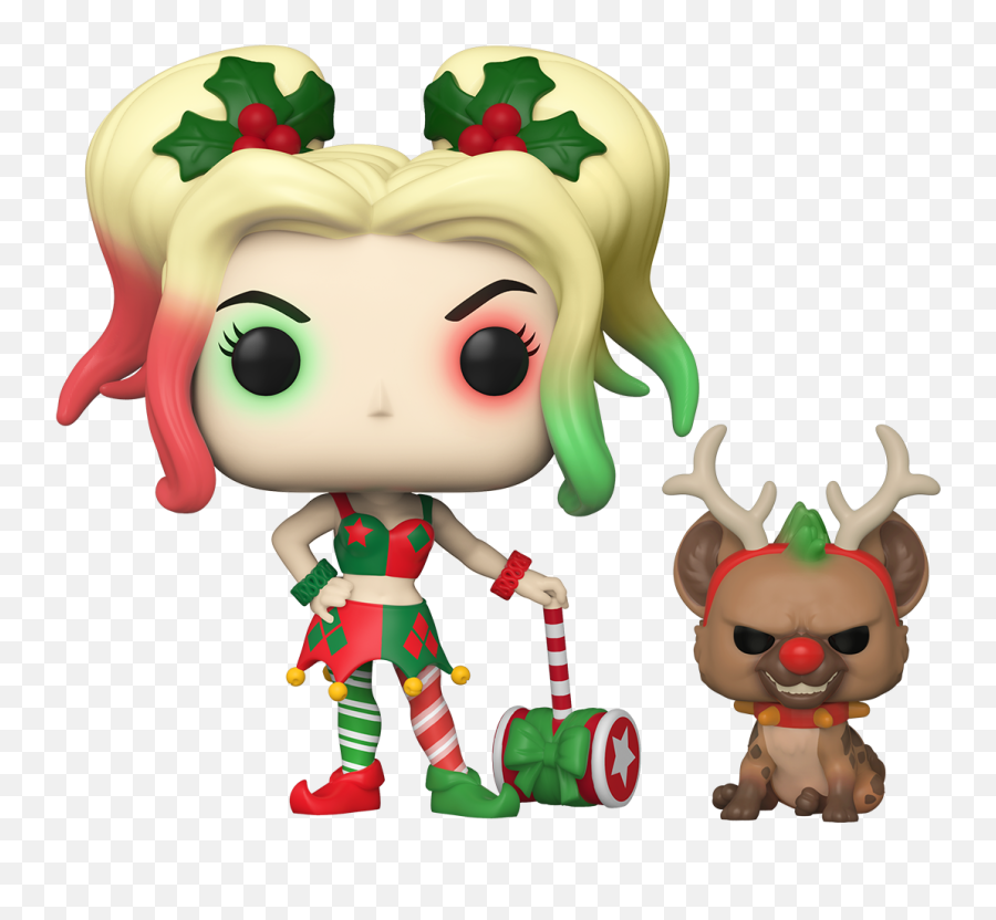 Dc Holiday - Holiday Harley Quinn Funko Pop Png,Transformers Buddy Icon