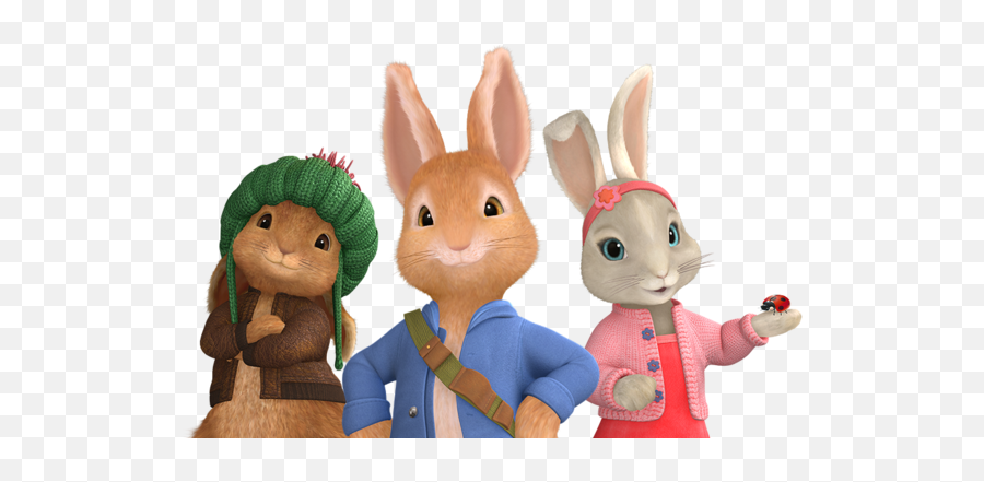 Cbeebies Peter Rabbit Characters Png - Peter Rabbit Benjamin Bunny,Peter Rabbit Png