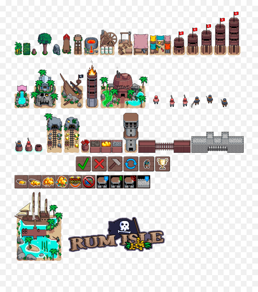 Rum Isle Assets Icon Pixel Art Buddy Icons Forum Avatars - Vertical Png,Buddy Icon Avatar