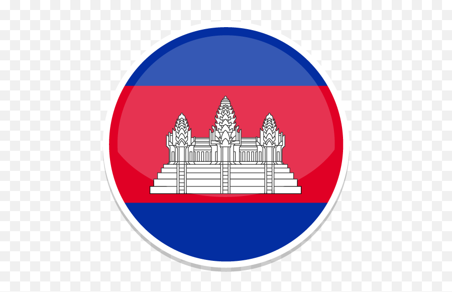 Cambodia Flag 512512 Printable Flags - Cambodia Logo For Dream League Soccer 2019 Png,Flag Football Icon