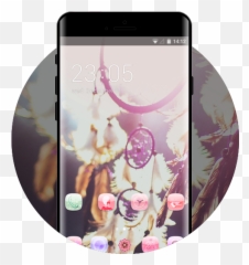 Colorful Theme Dreamcatcher Suspension - Circle png