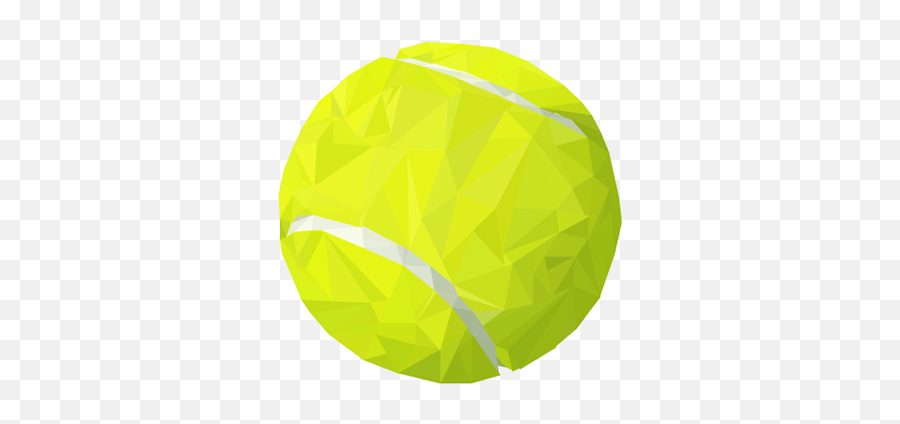 Low - Poly Tennis Ball On Student Show Low Poly Tennis Ball Png,Tennis Ball Png