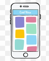 Custom Collection View Layout - Camera Phone png