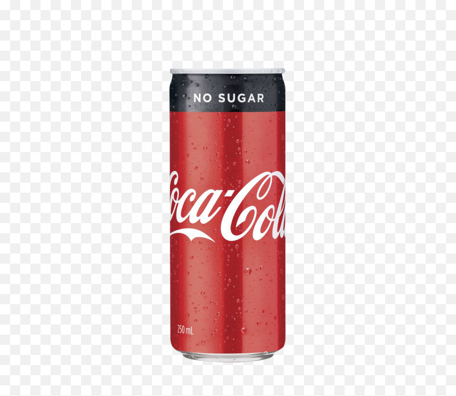 Coca Cola No Sugar 24 X 250ml Slimline Cans - Light Sango Png,Sugar Png