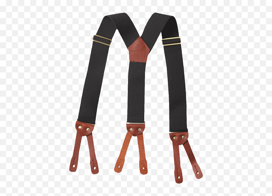 Button Suspenders - Big Bill Suspb Leather Png,Suspenders Png