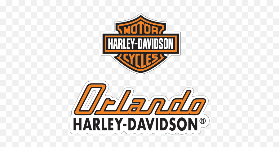Printed Vinyl Orlando Harley Davidson Logo Stickers Factory - Harley Davidson Png,Images Of Harley Davidson Logo