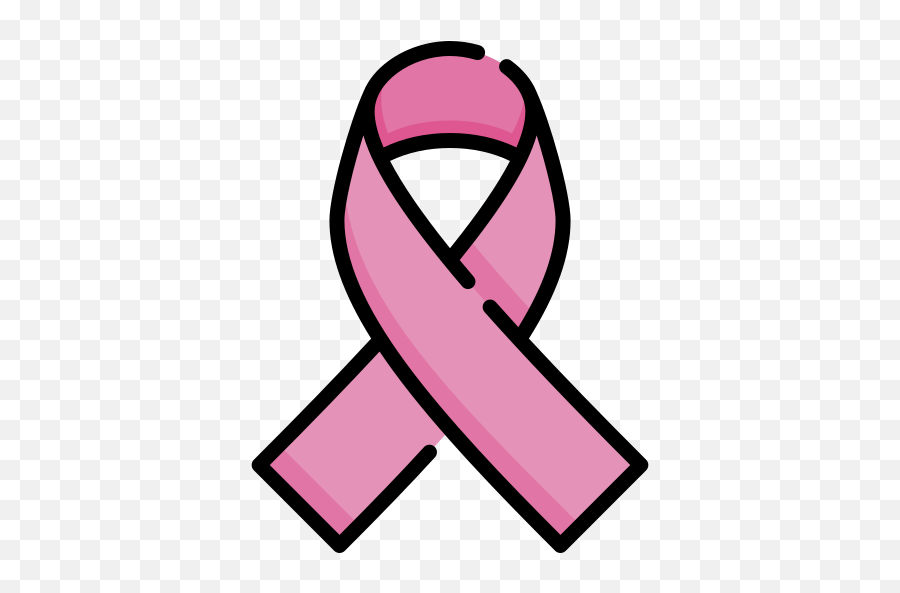 Pink Ribbon - Free Healthcare And Medical Icons Pink Ribbon Breast Cancer Svg Png,Cancer Ribbon Icon