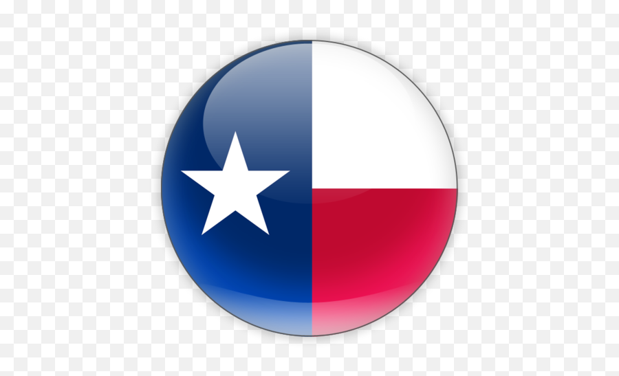 Round Icon Illustration Of Flag Ofu003cbr U003e Texas - Texas Flag Round Png,Usa Flagge Icon