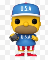 Homer Simpson Figures - Funko Pop Simpsons Usa png