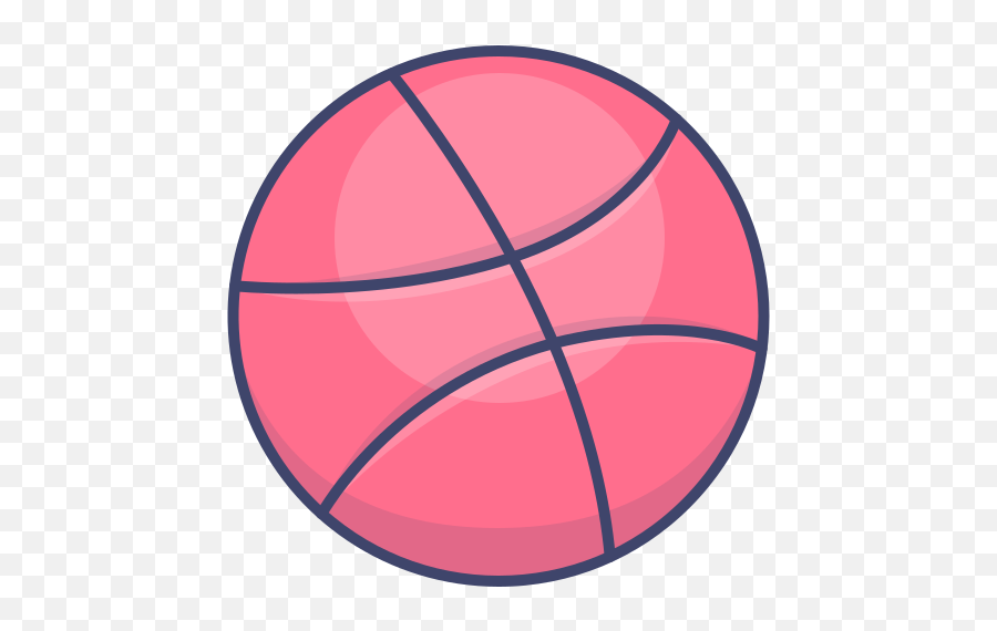 Z5 Dribbble Logo Website Design Free Icon Of U0026 Brand - Basketball Icons Pink Png,Website Design Icon Png