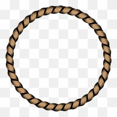 Rope Frame Vector Clipart - png