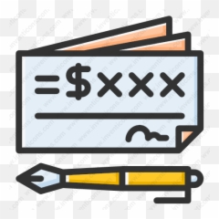 Download Bank Check Vector Icon Inventicons - Adjustable Spanner png