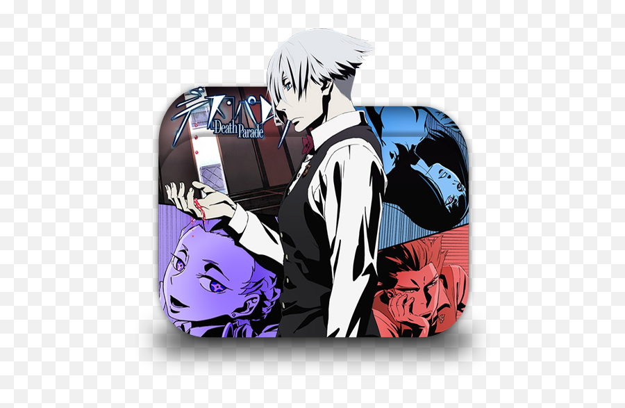 Death Parade - Shinraïdesu Poster Death Parade Png,Anime Folder Icon Spring 2016