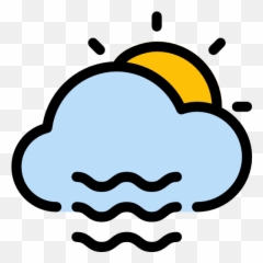 Fog - Free weather icons Foggy Weather Clipart png