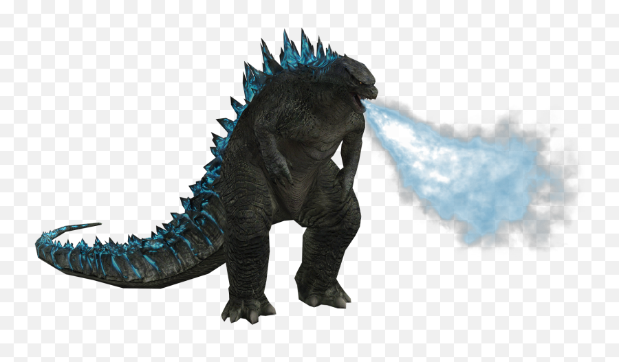 Super Godzilla Destoroyah Clip Art - Godzilla 2014 Atomic Breath Png,Godzilla Transparent