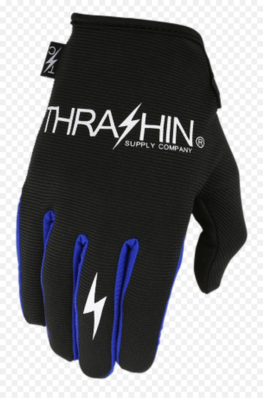 Thrashin Supply Stealth Glove - Blackblue Safety Glove Png,Icon Motorsports Gloves