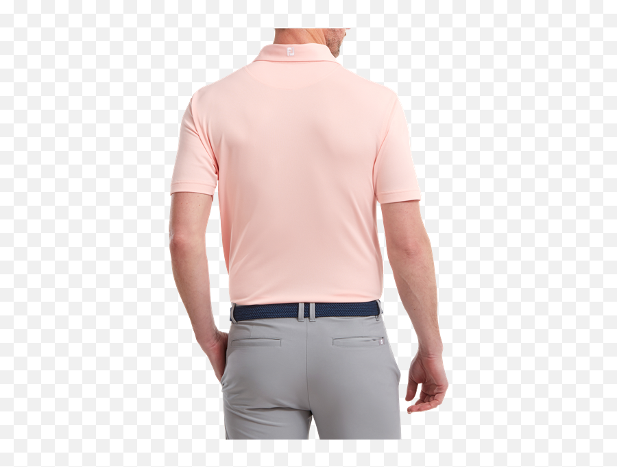 Footjoy Solid Colour Athletic Fit Polo Shirt Golfonline - Short Sleeve Png,Footjoy Icon 52144