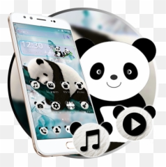 Cute Natural Panda Theme - Mga App sa Google Play Camera Phone png
