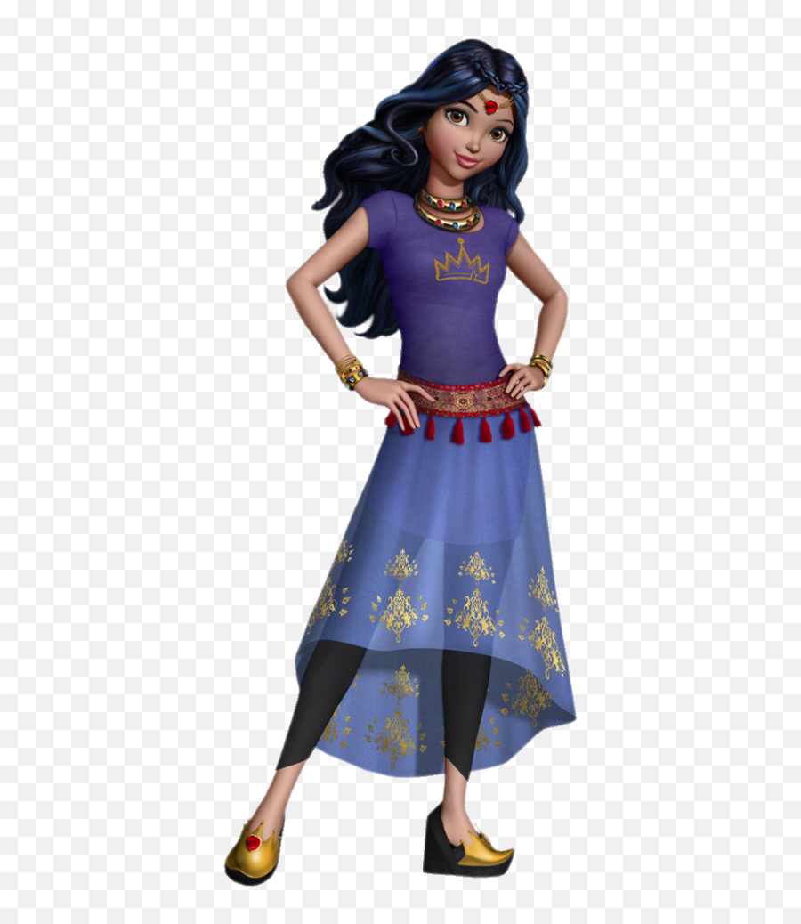 Descendants Wicked World Cartoon Goodies And Videos - Descendants Wicked World Evie Png,Descendants Mal's Icon