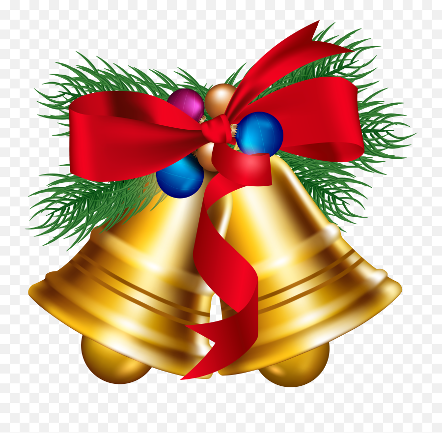 Simple Xmas Bell Transparent Png - Merry Christmas Bell Png,Christmas Bells Png