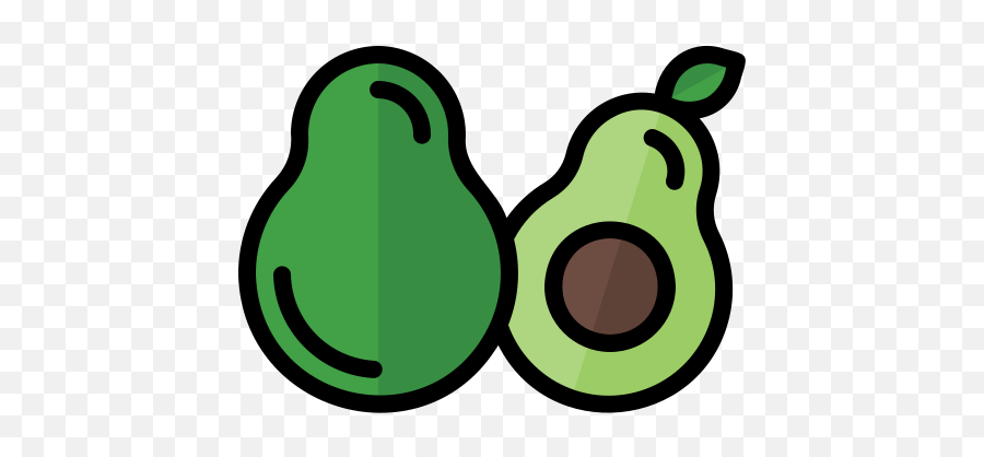 Food Fruit Vegetable Vegetarian Organic Avocado Free - Fresh Png,Avocado Icon