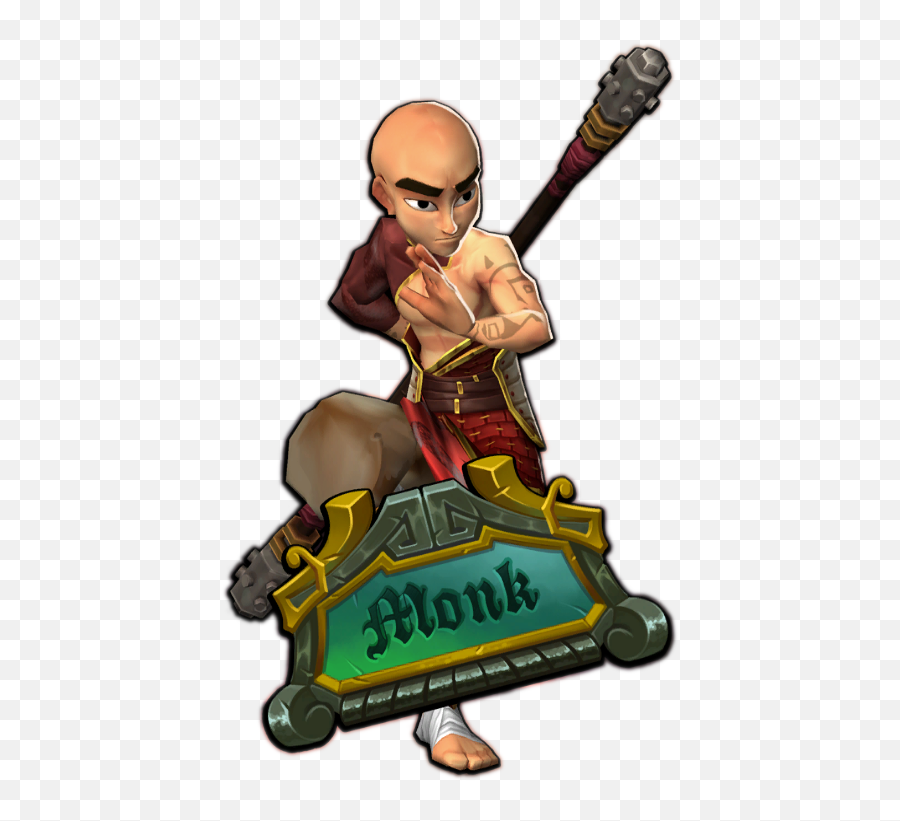 Monk Clipart Squire - Dungeon Defenders 2 Characters Png,Monk Png
