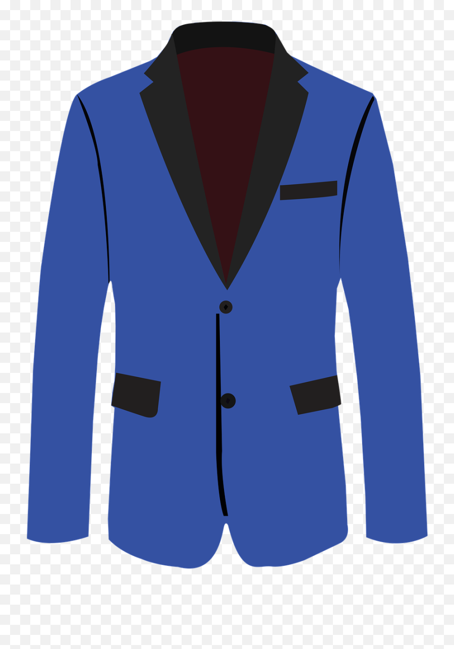 Fashion Jacket Icon Blue - Free Image On Pixabay Coat Pocket Png,Icon Of Style