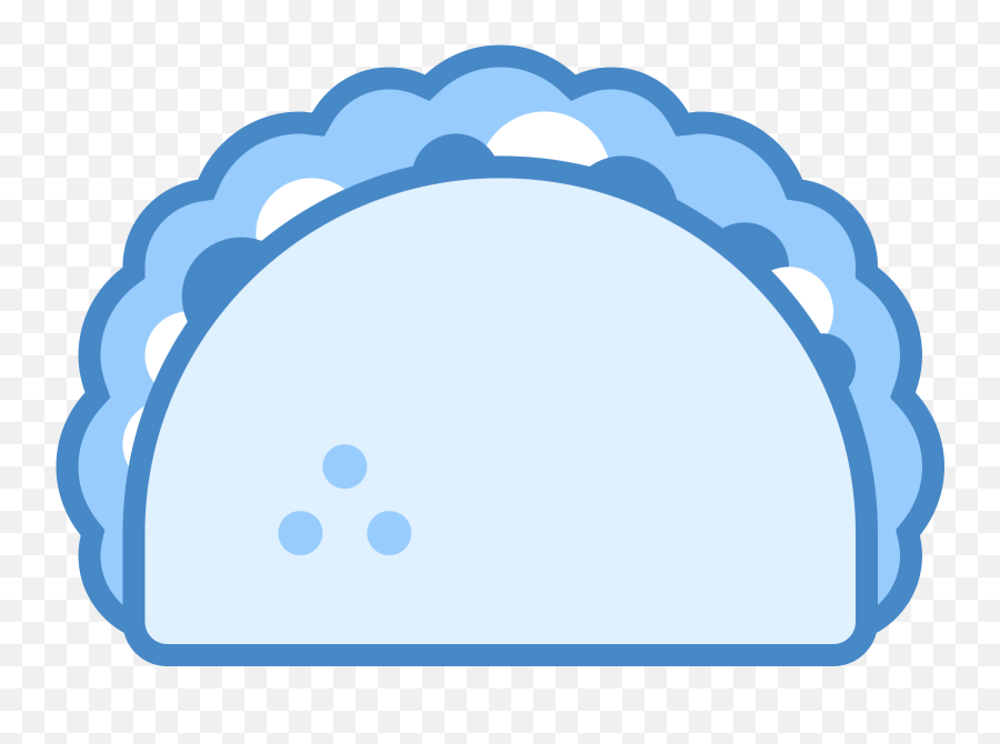 Download Hd Taco Icon Transparent Png Image - Nicepngcom Dot,Cloud Icon Psd