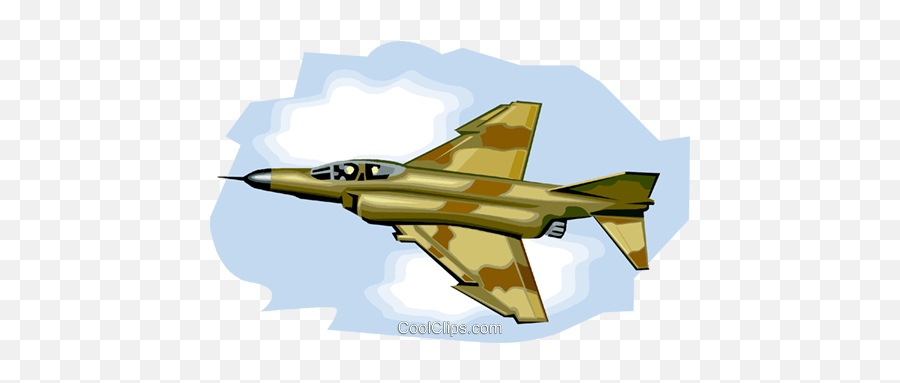 Us Fighter Jet Phantom 2 Royalty Free Vector Clip Art - Clipart F4 Phantom Png,Fighter Jet Png