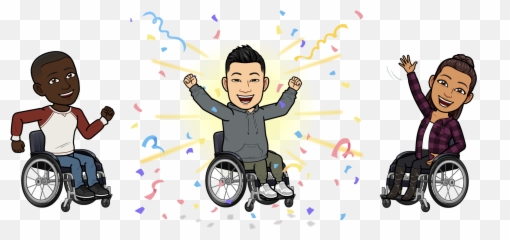 Bitmoji Wheelchair Representation For Inclusivity Project Png