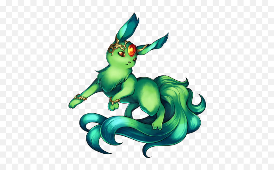 Ffbe Carbuncle Artwork - Summons Final Fantasy Carbuncle Png,Moogle Png