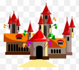 Fairytale Castle Drawing - Transparent Png Clipart Cartoon Castles,Fairytale Png