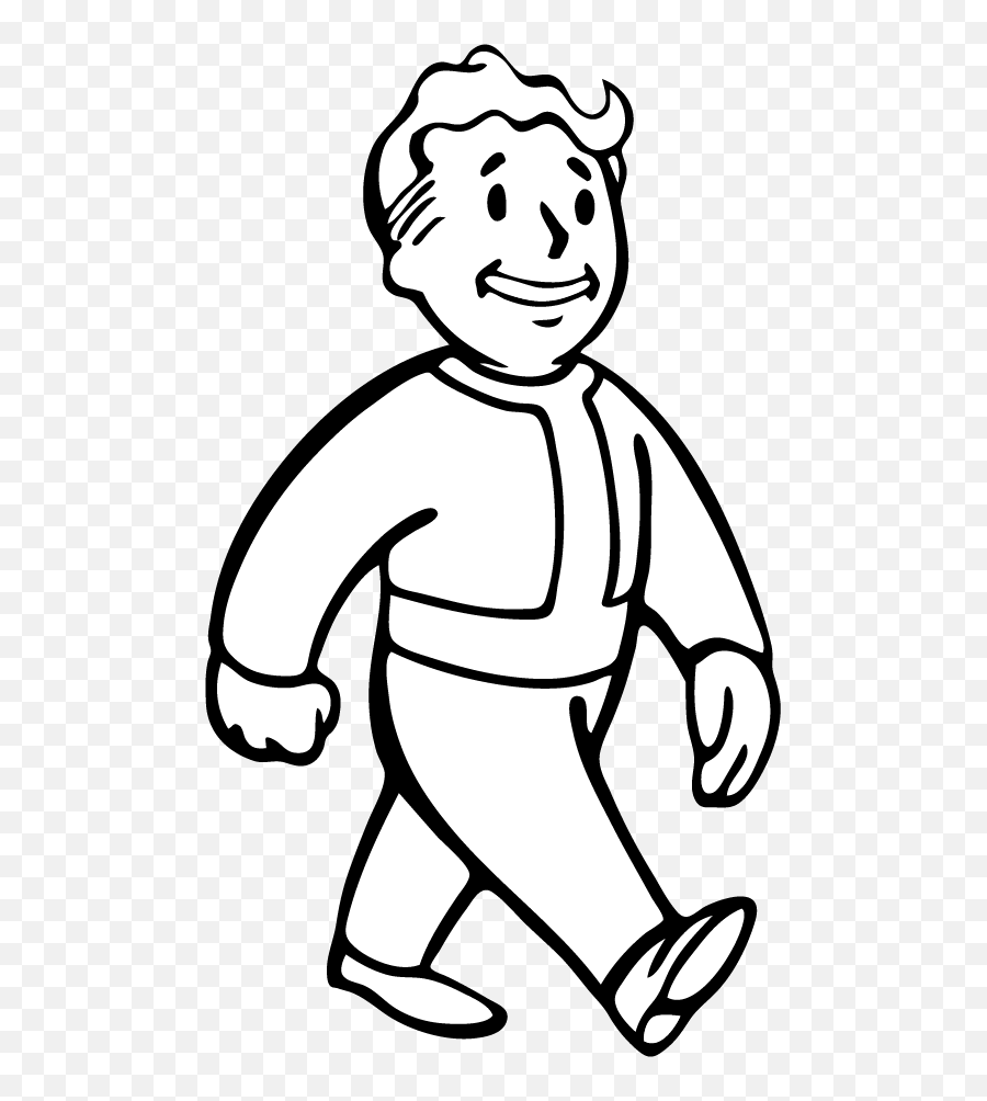 Fallout Vault Boy Coloring Page Png Pip
