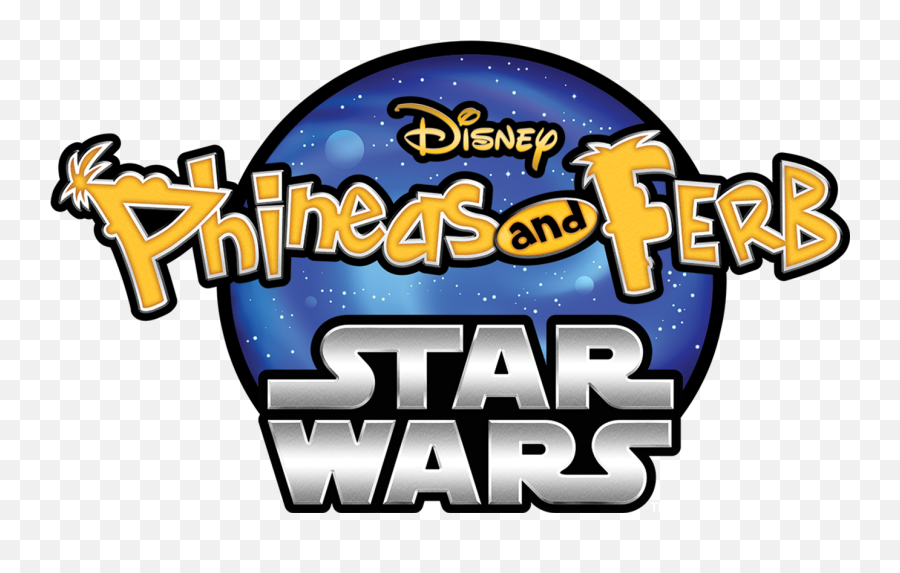 Phineas And Ferb - Phineas And Ferb Star Wars Logo Full Disney Png,Star Wars Logo Images