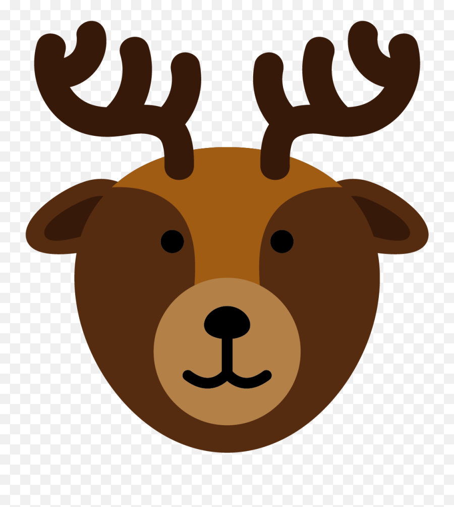 Illustration Stag Deer - Deer Face Clipart Png,Deer Head Png