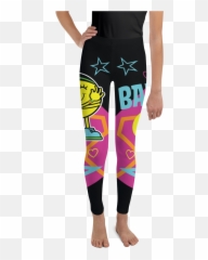 Bayley Youth Leggings - Teen Girls In Leggings Png,Bayley Png