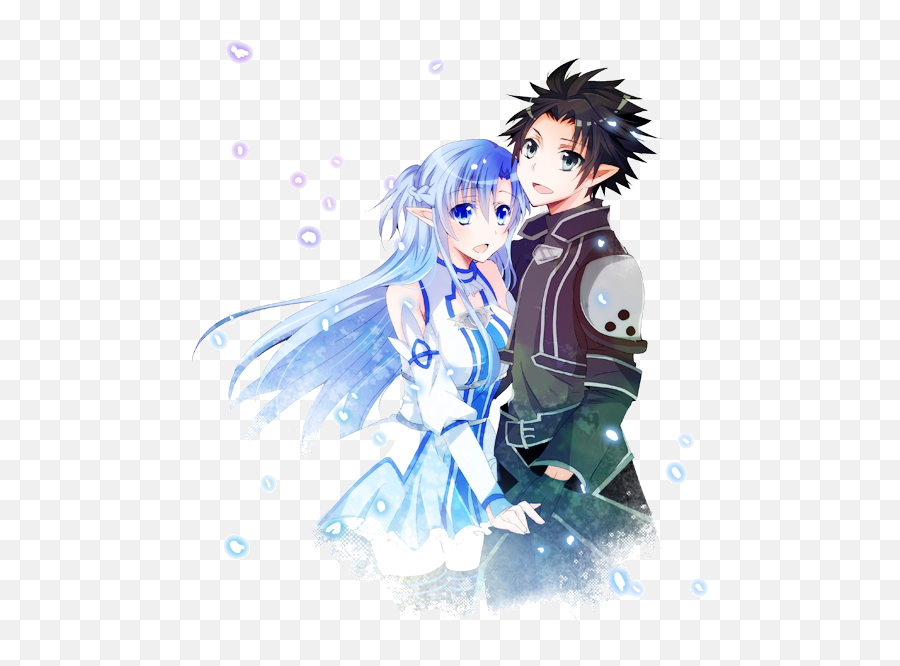 Kirito And Asuna Png - Cartoon,Kirito Png