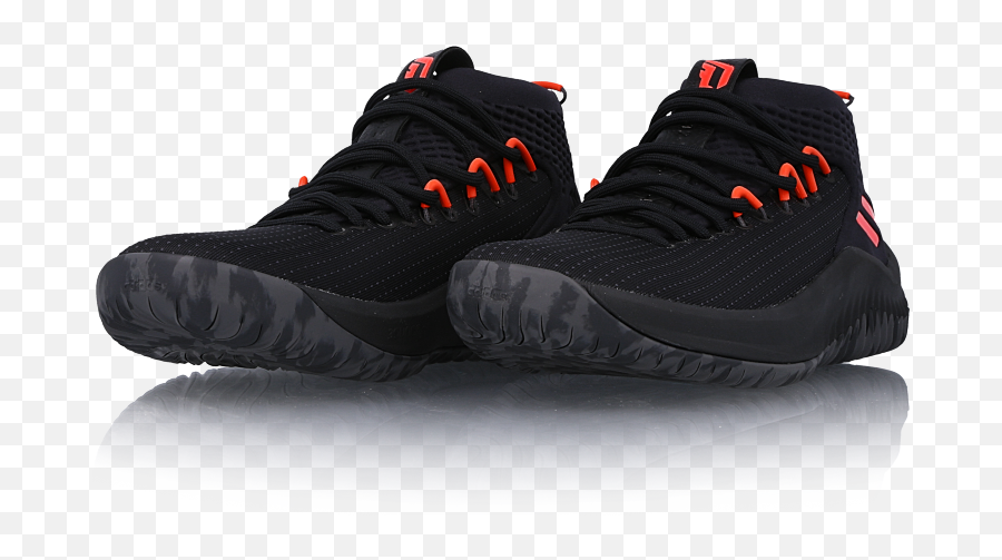 Download Damian Lillardu0027s Dame 4 Arrives In Black And Red - Sneakers Png,Damian Lillard Png