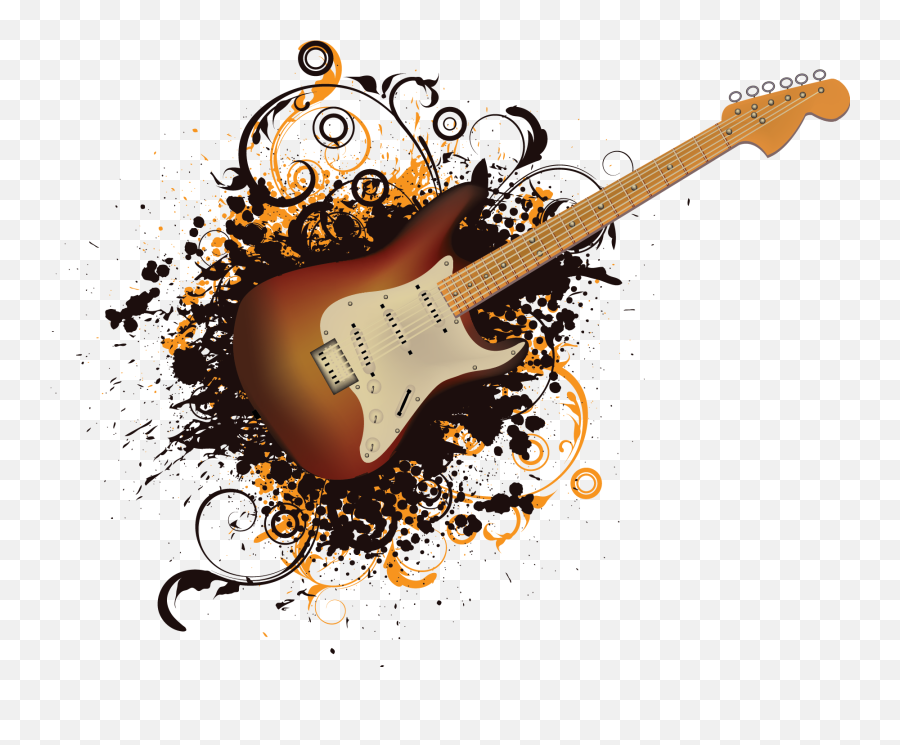 Rock Guitar Png Download Image - Electric Rock Guitar Png,Guitar Png