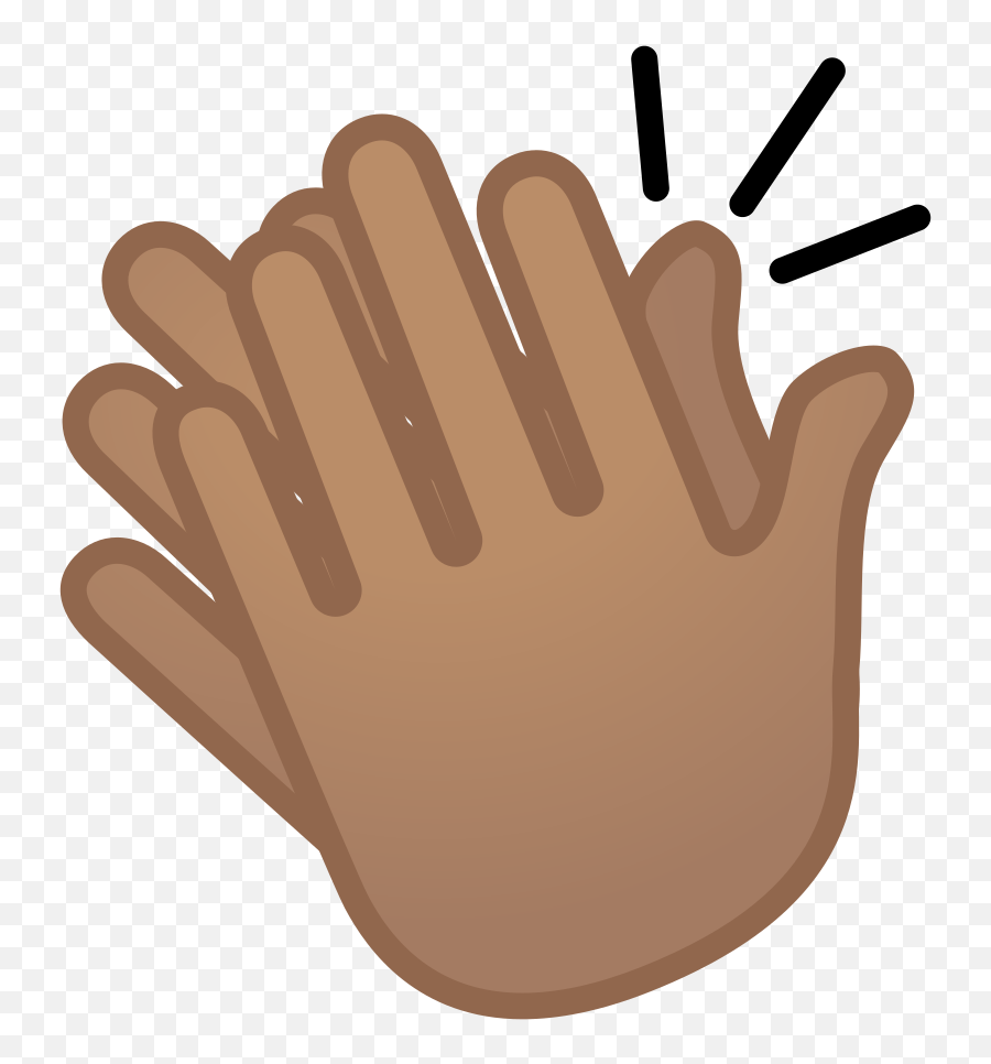 Emoji Palmas Png 5 Image - Emoji Klatschende Hände,Palmas Png